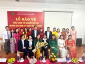 Lễ bảo vệ khoá luận tốt nghiệp Đại học - lớp LTK65 ngành Sư phạm kỹ thuật Nông nghiệp