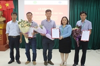 Lễ công bố quyết định bổ nhiệm Phó trưởng Khoa và các Phó trưởng Bộ môn Khoa Kinh tế và PTNT nhiệm kỳ 2016 -2021