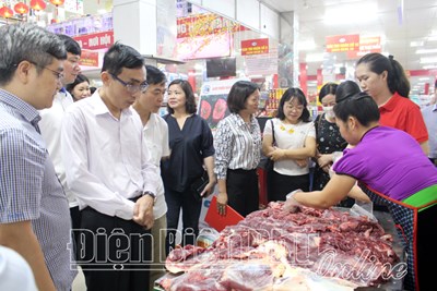 Thịt bò sạch “vào” siêu thị qua liên kết chuỗi