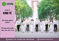 Ngành kinh tế Cung cấp nhân lực chủ chốt cho xã hội và đồng hành cùng đất nước phục hồi kinh tế do tác động của đại dịch Covid-19