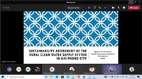 Seminar “Đánh giá tính bền vững của hệ thống nước sạch nông thôn trên địa bàn thành phố Hải Phòng”