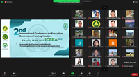 Hội thảo quốc tế lần 2 về Nông nghiệp, Môi trường và Giáo dục ICEEA 2021 , với chủ đề Hệ thống lương thực, thực phẩm và sinh kế bền vững Chuyển đổi các khám phá thành các giải pháp và ứng dụng