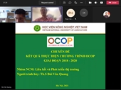 Kết quả bước đầu của chương trình OCOP giai đoạn 2018 – 2020
