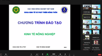 Hội thảo lấy ý kiến về chuẩn đầu ra chương trình đào tạo ngành Kinh tế nông nghiệp