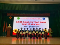 Lễ Bế giảng và trao Bằng tốt nghiệp Thạc sĩ khóa 28 đợt 1 của Khoa Kinh tế  PTNT