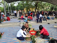 Khoa kinh tế và Phát triển nông thôn chung vui và giữ gìn nét đẹp văn hoá tết cổ truyền