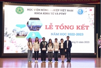 Khoa Kinh tế và Phát triển nông thôn tổ chức Lễ tổng kết năm học 2022-2023