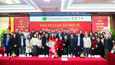 Bảo vệ Luận án tiến sĩ cấp Học viện của nghiên cứu sinh Thái Thị Nhung