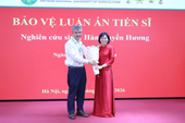 Nghiên cứu sinh Hàn Huyền Hương bảo vệ thành công luận án tiến sĩ cấp Học viện