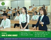 Ngành Kinh tế nông nghiệp Kiến tạo tương lai xanh - làm chủ chuỗi giá trị toàn cầu