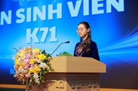 Tưng bừng chào đón các tân sinh viên K71 Khoa Kinh tế và Quản lý