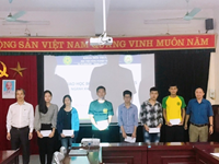 KHOA MÔI TRƯỜNG TRAO HỌC BỔNG KHUYẾN HỌC CHÀO TÂN SINH VIÊN K65