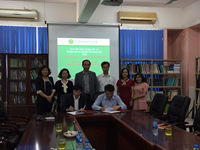 Lễ ký kết thỏa thuận hợp tác về đào tạo và nghiên cứu giữa khoa Nông học và Ban Thông tin và đào tạo – viện Khoa học nông nghiệp Việt Nam