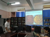 Seminar khoa học tháng 9 của nhóm NCM Cây rau