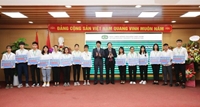 15 sinh viên Học viện Nông nghiệp Việt Nam nhận Học bổng Kitano của Công ty TNHH Điện Stanley Việt Nam