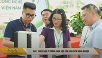 Phát triển hơn 1 000 ý tưởng khoa học của sinh viên Học viện Nông nghiệp Việt Nam