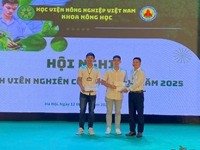 Hội nghị Sinh viên nghiên cứu khoa học năm 2025 Nền tảng vững chắc cho tương lai ngành Nông nghiệp