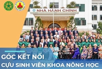 Góc kết nối cựu sinh viên khoa Nông học
