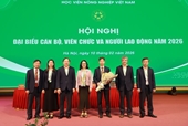Hội nghị đại biểu cán bộ, viên chức và người lao động Học viện Nông nghiệp Việt Nam năm 2026
