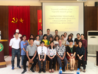 International conference on “Improving vegetable crops yield and quality Challenges and potential solutions”