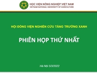 AGG tổ chức Hội nghị trực tuyến báo cáo kết quả công tác năm 2021 và phương hướng nhiệm vụ 2022