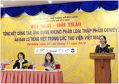 Hội nghị Tổng kết công tác ứng dụng Khung phân loại thập phân Dewey, Ấn bản 23 tiếng Việt trong các thư viện Việt Nam 2014 - 2019