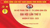 Chào mừng thành công của Đại hội chi bộ Trung tâm TT - TV Lương Định Của