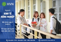 Kinh tế nông nghiệp – ngành học truyền thống mang sứ mệnh hiện đại