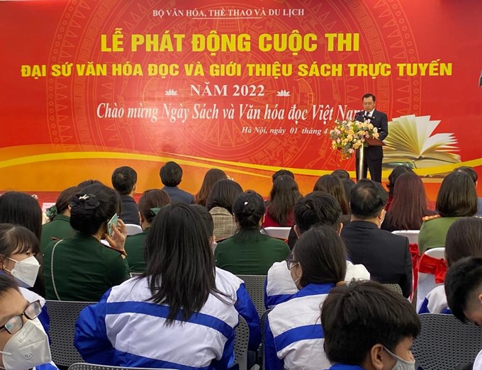 Đại sứ Văn hóa đọc và Giới thiệu sách trực tuyến năm 2022