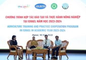 Cơ hội học tập và làm việc tại Israel dành cho sinh viên Học viện Nông nghiệp Việt Nam