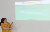 Seminar khoa học tuần 25 của nhóm nghiên cứu mạnh “Công nghệ sinh học nano và công nghệ gen - protein tái tổ hợp”