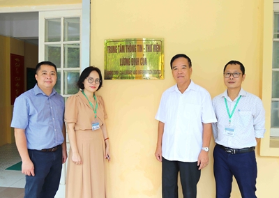 Làm việc với Viện Nghiên cứu và Phát triển tri thức số về Kết nối hệ thống Thư viện số dùng chung các trường Đại học, Cao đẳng Việt Nam