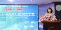 Tập huấn Chuyển đổi số trong lĩnh vực thư viện khu vực miền Bắc