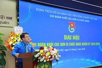 Đại hội Chi đoàn khối các đơn vị chức năng, nhiệm kỳ 2024-2025 đề ra 08 nhiệm vụ trọng tâm và 06 chỉ tiêu để phấn đấu