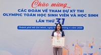 Nữ sinh ‘Sinh viên 5 tốt’ với bộ huy chương Toán học toàn quốc