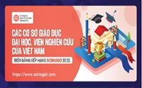 Các cơ sở giáo dục đại học, viện nghiên cứu của Việt Nam trên bảng xếp hạng SCImago 2025