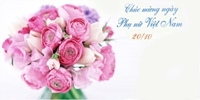 Thư chúc mừng nhân kỷ niệm Ngày Phụ nữ Việt Nam 20 10