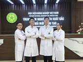 Sinh viên VNUA tối ưu hiệu quả, giảm phát thải khí nhà kính trong canh tác lúa