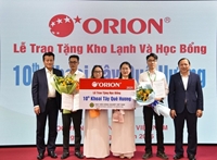 Orion tặng học bổng khoai tây quê hương