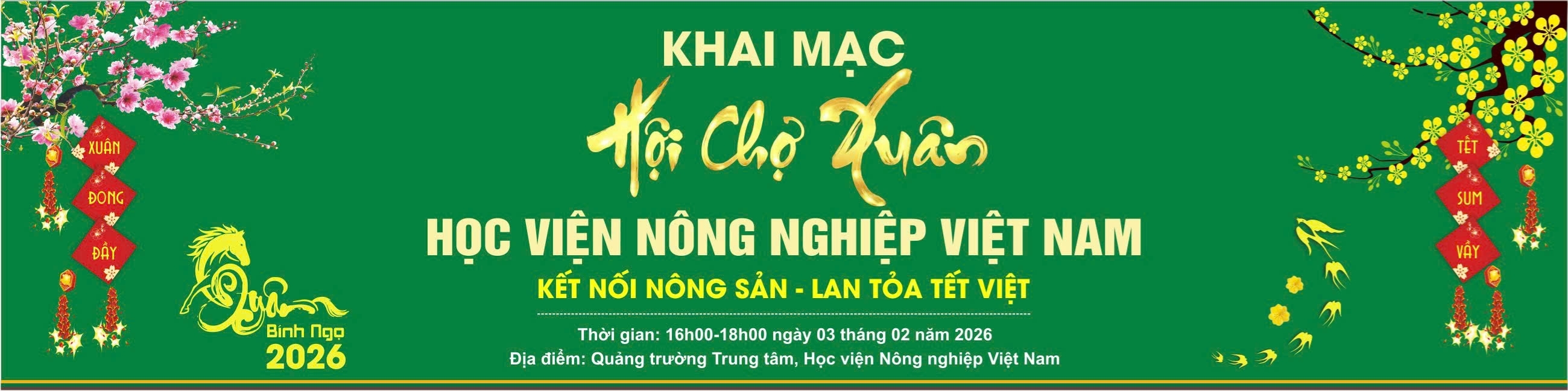 Hội chợ xuân 2026