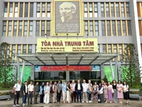 Tham quan học tập của Dự án CEBCAT tại Học viện Nông nghiệp Việt Nam Tăng cường hợp tác vì kinh tế tuần hoàn bền vững