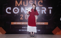 Từ giảng đường đến sân khấu nghệ thuật Câu chuyện học song bằng của nữ sinh VNUA