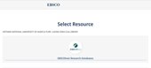 Thông báo Truy cập cơ sở dữ liệu sách điện tử Academic Subscription Collection