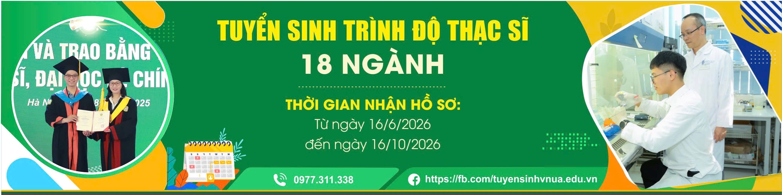 Tuyển sinh Thạc sĩ 2026