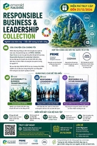 Thông báo Giới thiệu Bộ sưu tập tạp chí Responsible Business  Leadership Collection
