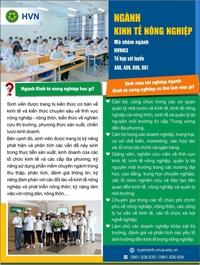 Giới thiệu ngành Kinh tế nông nghiệp