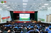 Tình nguyện viên Học viện Nông nghiệp Việt Nam được trang bị kỹ năng sẵn sàng tham gia Chiến dịch Thanh niên tình nguyện hè năm 2025