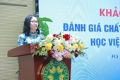 Khai mạc khảo sát chính thức đánh giá chất lượng chương trình đào tạo chính quy trình độ Đại học tại Học viện Nông nghiệp Việt Nam