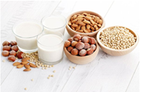 Nutritional differences between milk and plant-based drinks