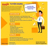 Công ty Sunjin thông báo tuyển dụng